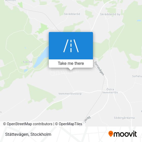 Stättevägen map