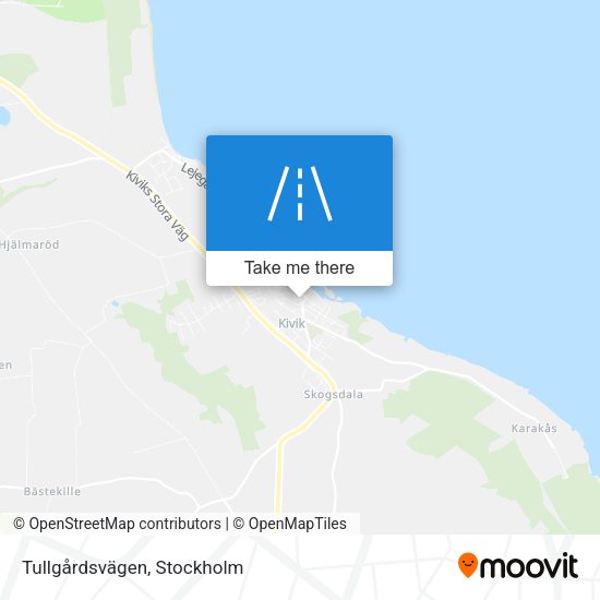 Tullgårdsvägen map