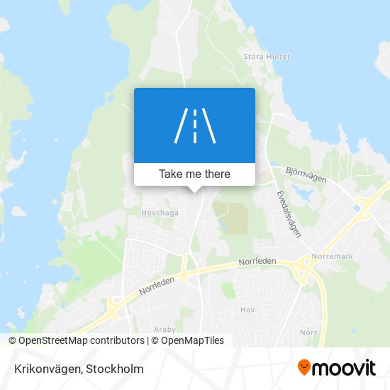 Krikonvägen map