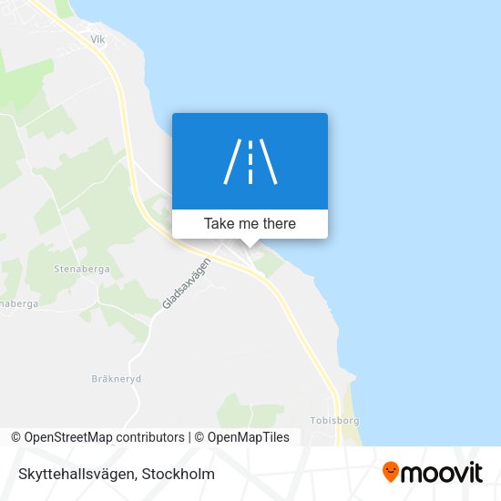 Skyttehallsvägen map
