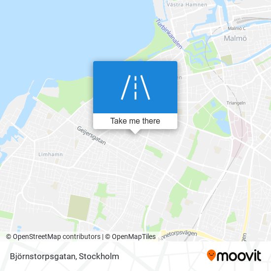 Björnstorpsgatan map