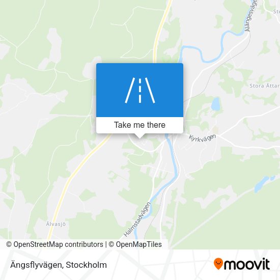 Ängsflyvägen map