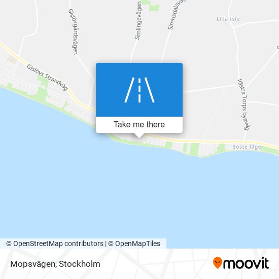 Mopsvägen map