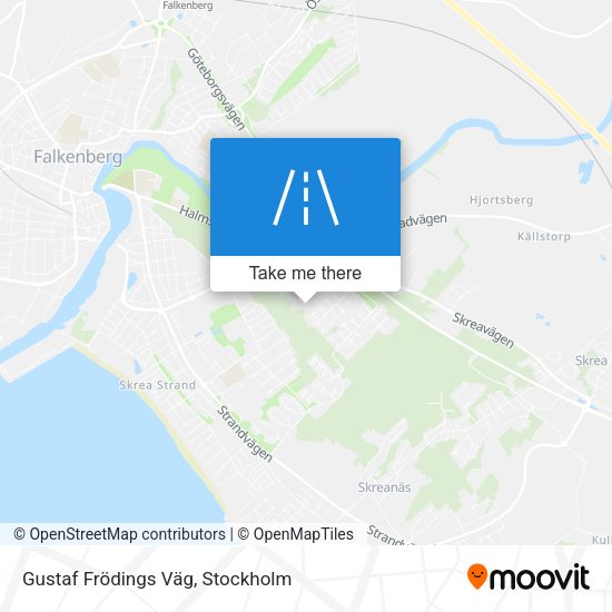 Gustaf Frödings Väg map