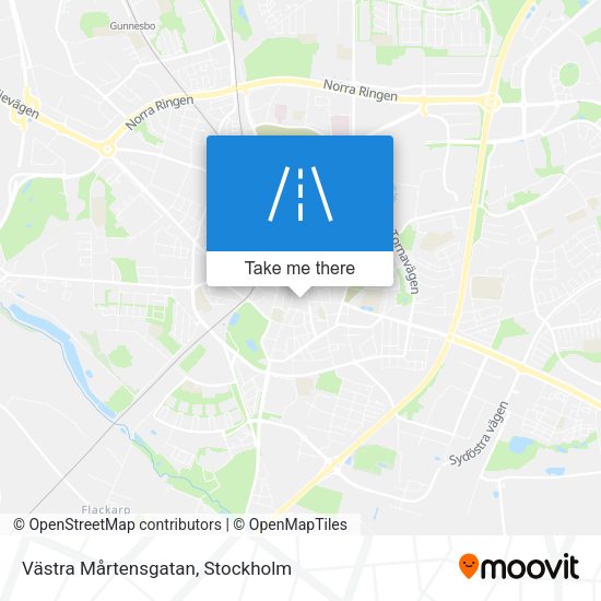 Västra Mårtensgatan map