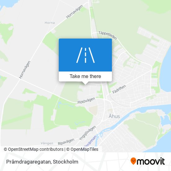 Pråmdragaregatan map