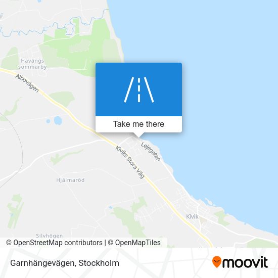 Garnhängevägen map