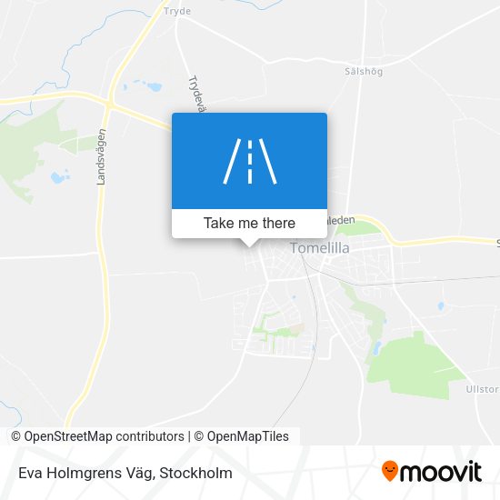 Eva Holmgrens Väg map