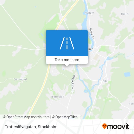 Trotteslövsgatan map