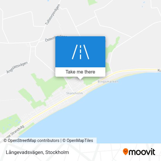 Långevadsvägen map