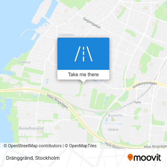 Dränggränd map