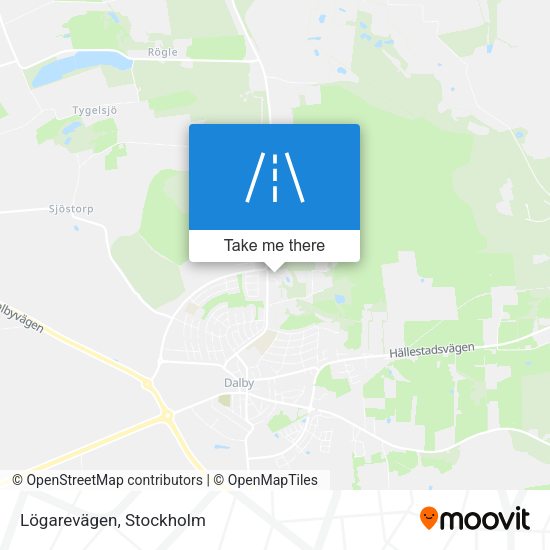 Lögarevägen map