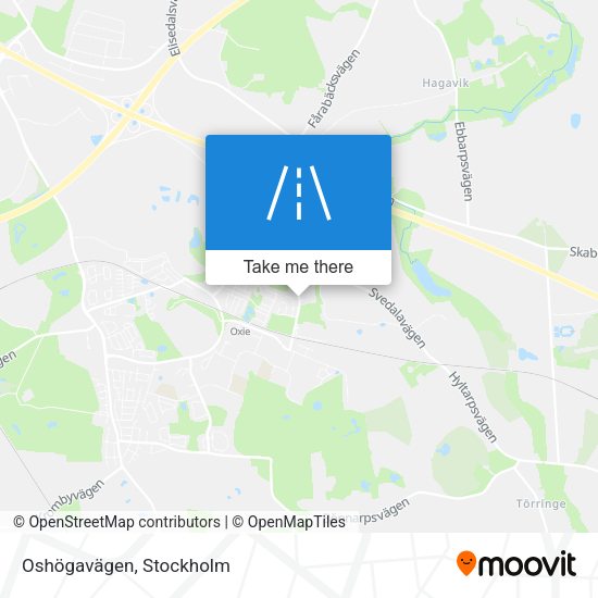 Oshögavägen map