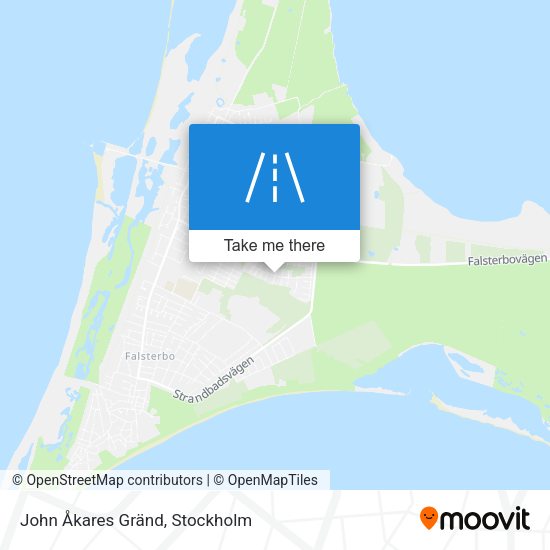 John Åkares Gränd map