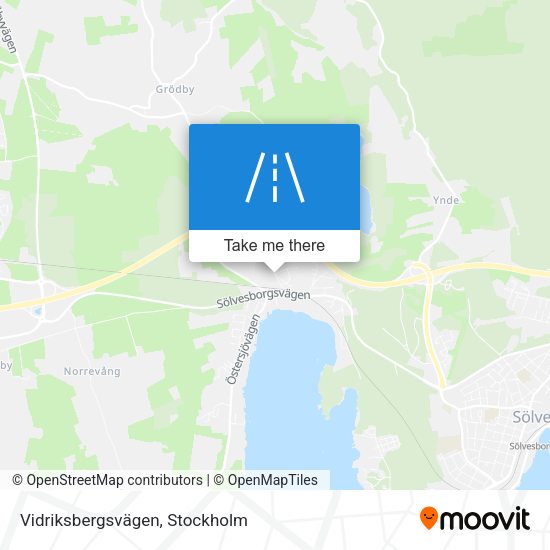 Vidriksbergsvägen map