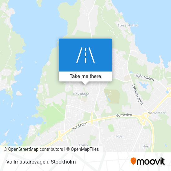 Vallmästarevägen map