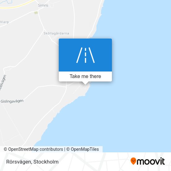Rörsvägen map