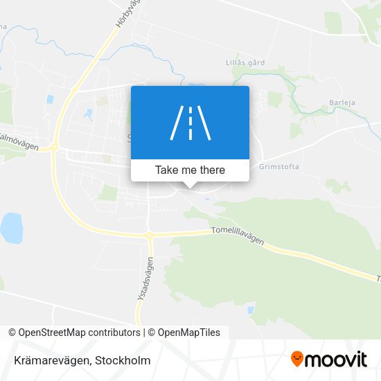 Krämarevägen map