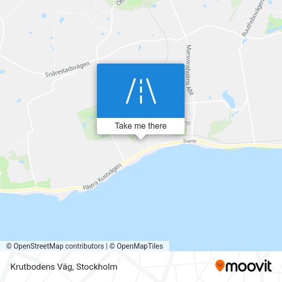 Krutbodens Väg map