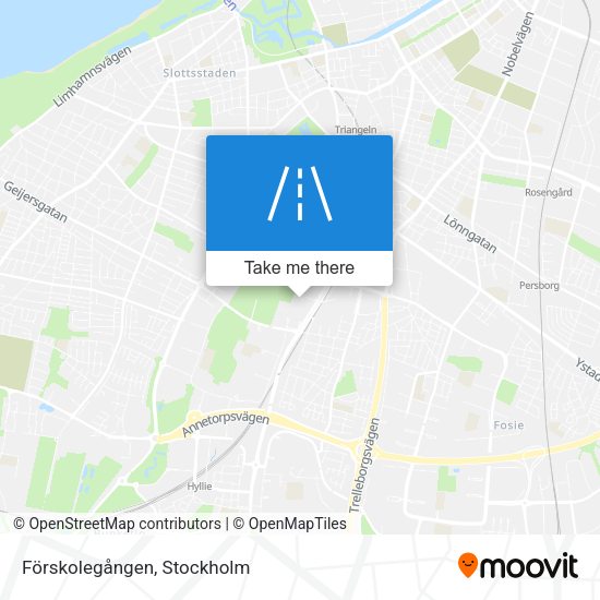 Förskolegången map