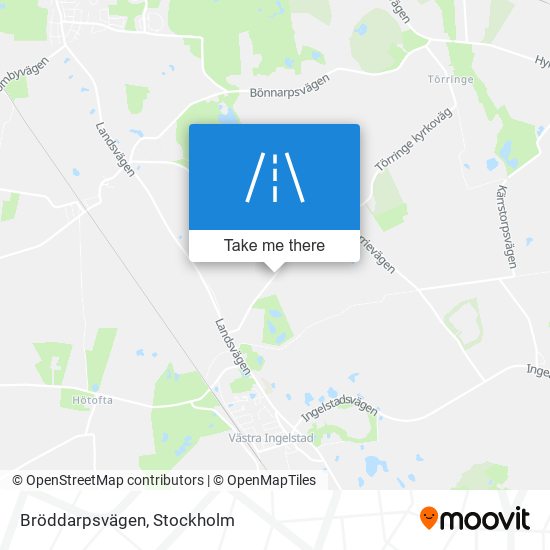 Bröddarpsvägen map