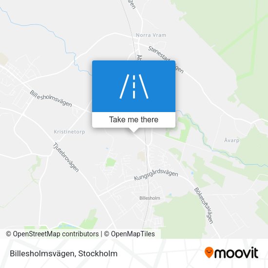 Billesholmsvägen map