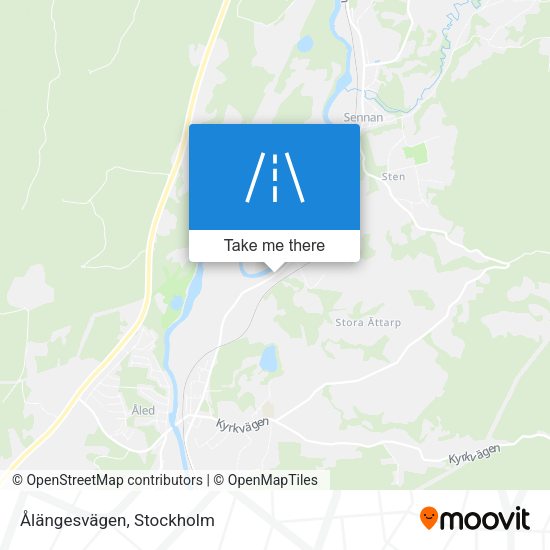 Ålängesvägen map