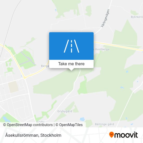 Åsekullsrömman map