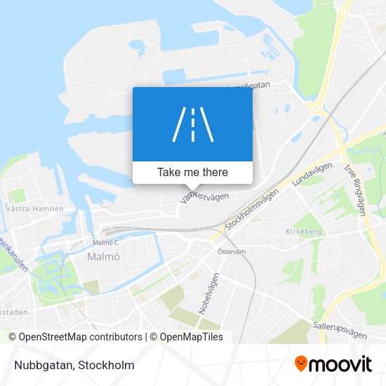 Nubbgatan map