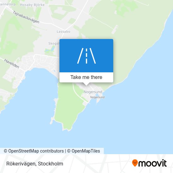 Rökerivägen map