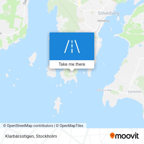 Klarbärsstigen map