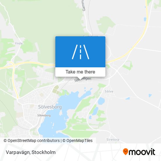 Varpavägn map