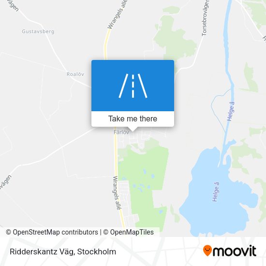 Ridderskantz Väg map