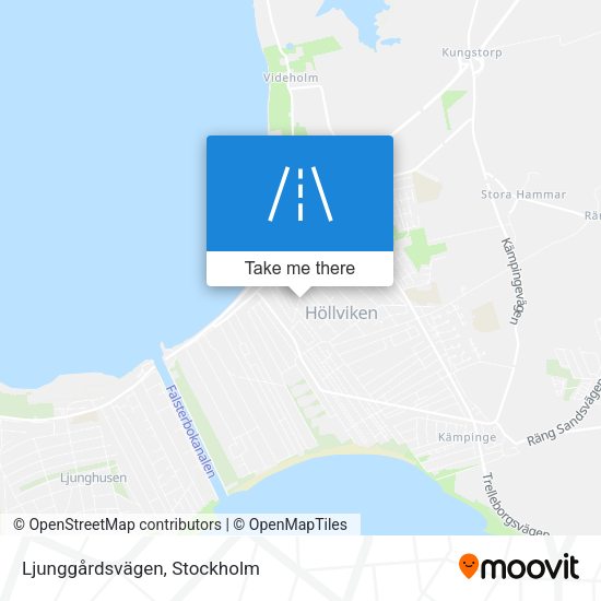 Ljunggårdsvägen map