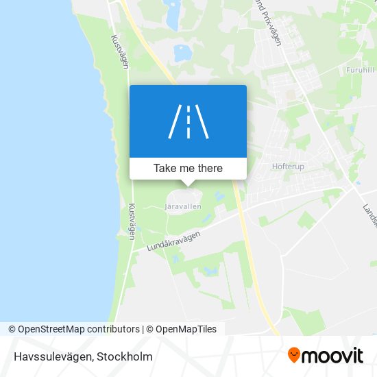 Havssulevägen map