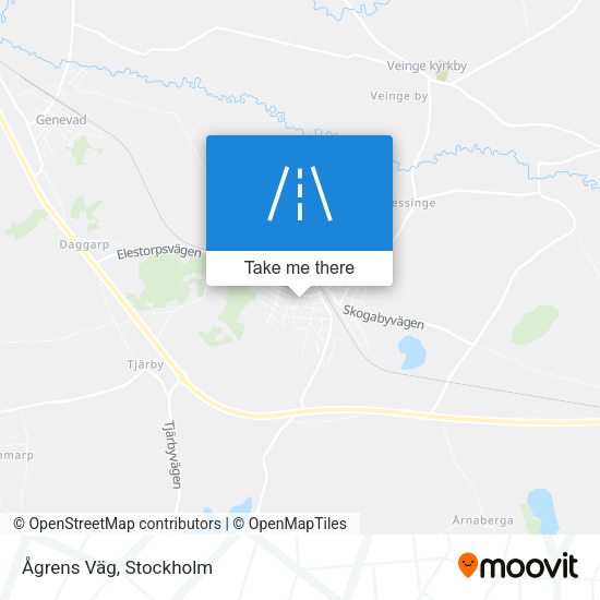Ågrens Väg map