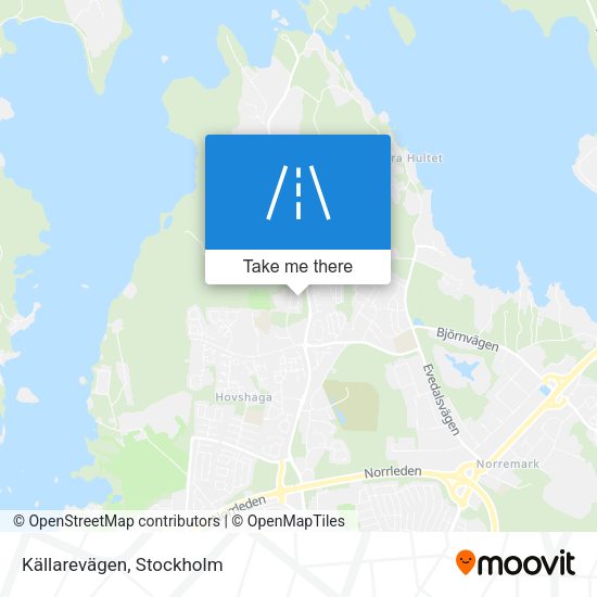 Källarevägen map