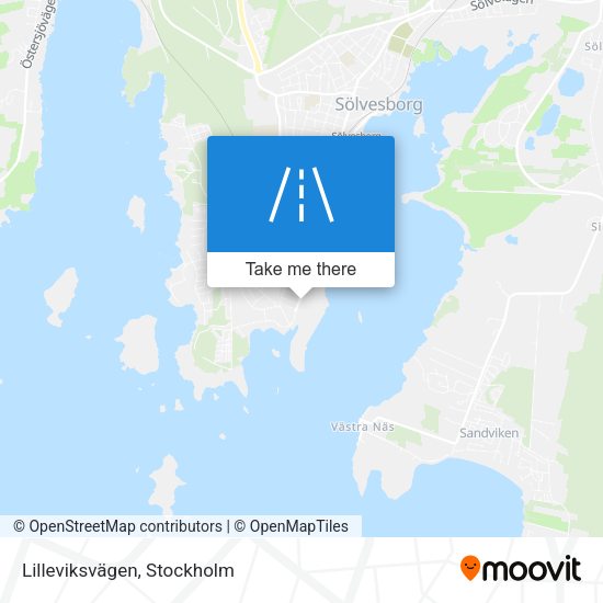 Lilleviksvägen map