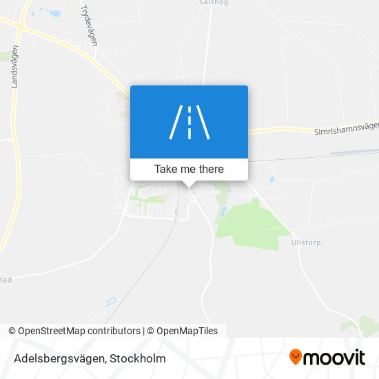 Adelsbergsvägen map