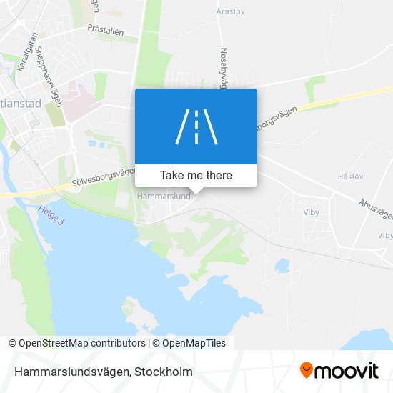 Hammarslundsvägen map