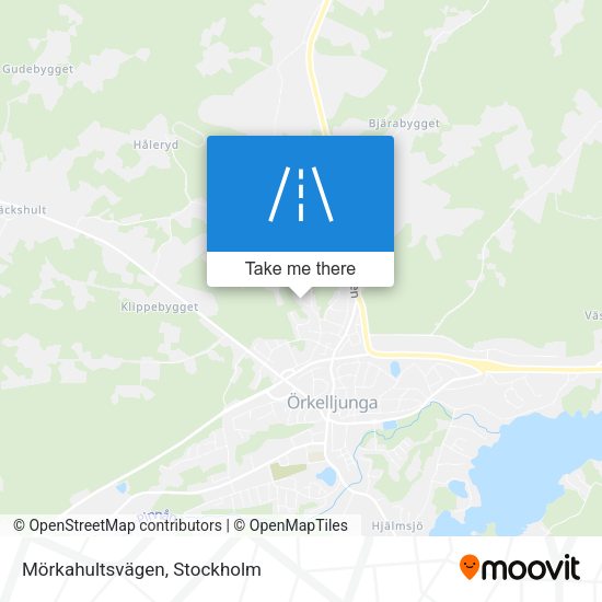 Mörkahultsvägen map