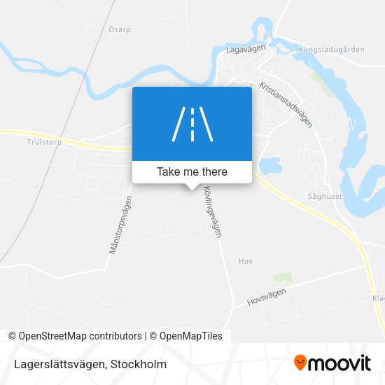 Lagerslättsvägen map