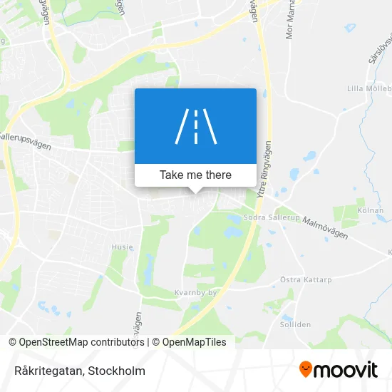 Råkritegatan map