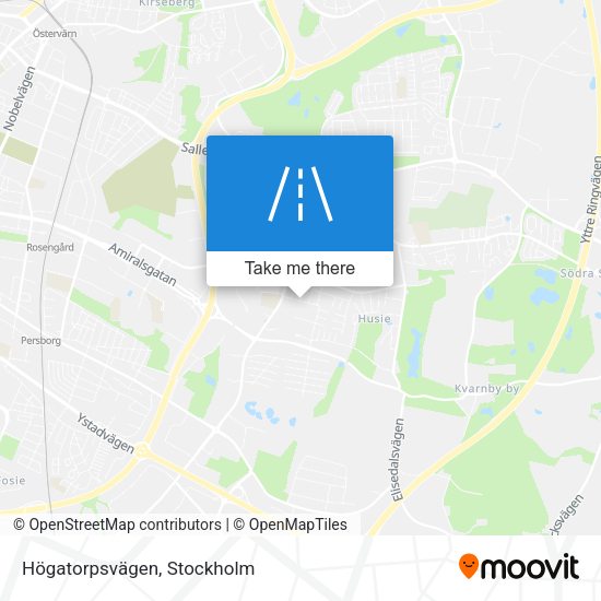 Högatorpsvägen map