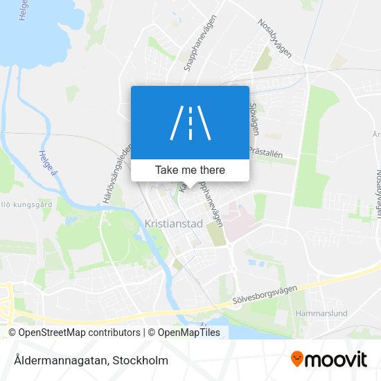 Åldermannagatan map