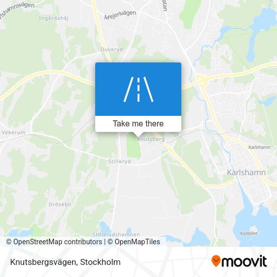 Knutsbergsvägen map