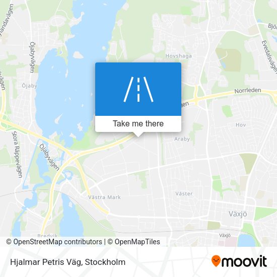 Hjalmar Petris Väg map