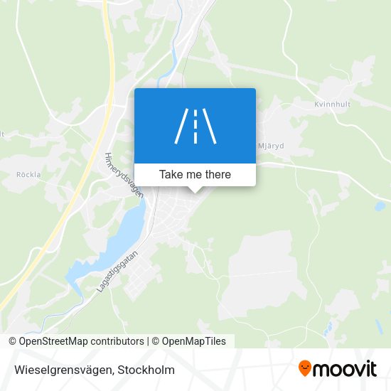 Wieselgrensvägen map