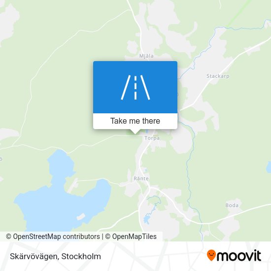 Skärvövägen map