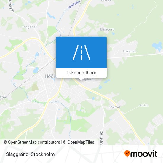 Släggränd map